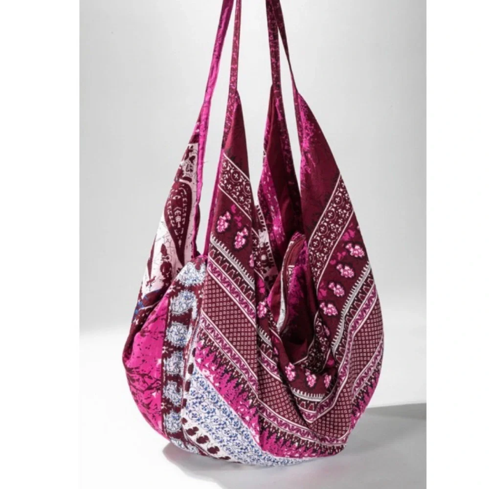 Good Vibrations Bohemian Inspired Hobo Bag NWT